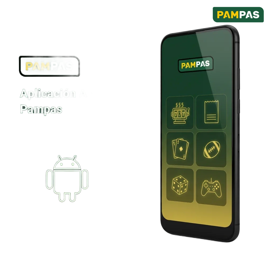 Aplicación Android Pampas: apuestas y casino en el móvil; descarga gratis y uso inmediato con conexión estable.