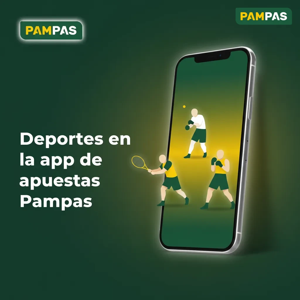 App de apuestas Pampas con apuestas en vivo y prepartido; fútbol, básquet, tenis, rugby, eSports; cuotas y estadísticas.