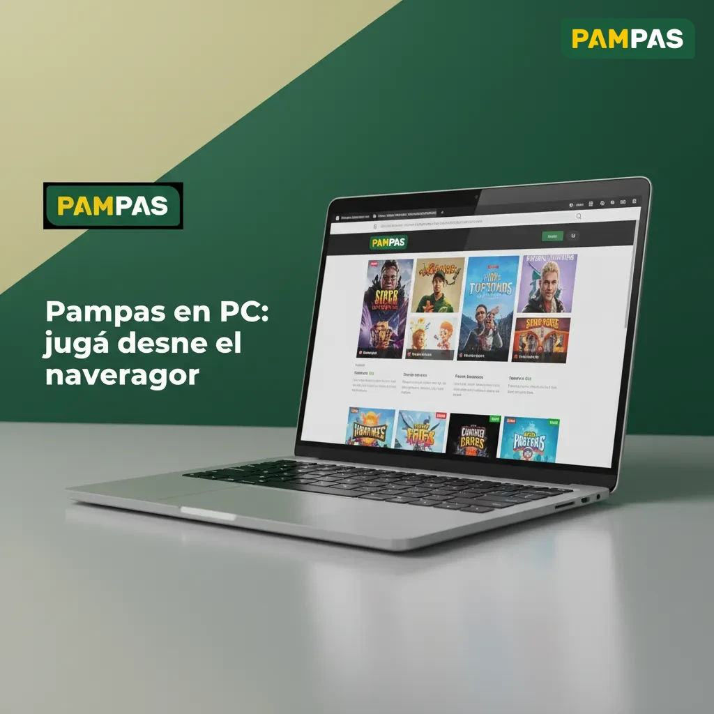 Pampas en navegador de PC: jugá desde el sitio, con pagos y soporte, sin instalación