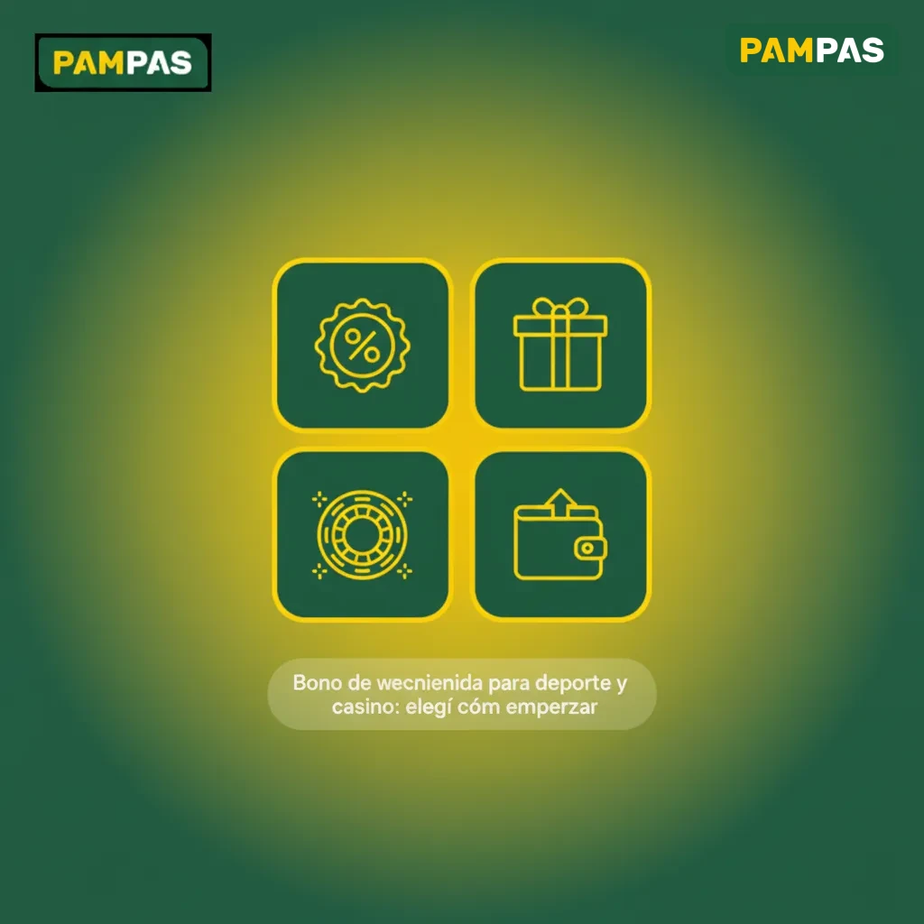 Banner de bono de bienvenida: deporte y casino hasta 400%. Casino hasta ARS 2.000.000 y deporte hasta ARS 770.000.