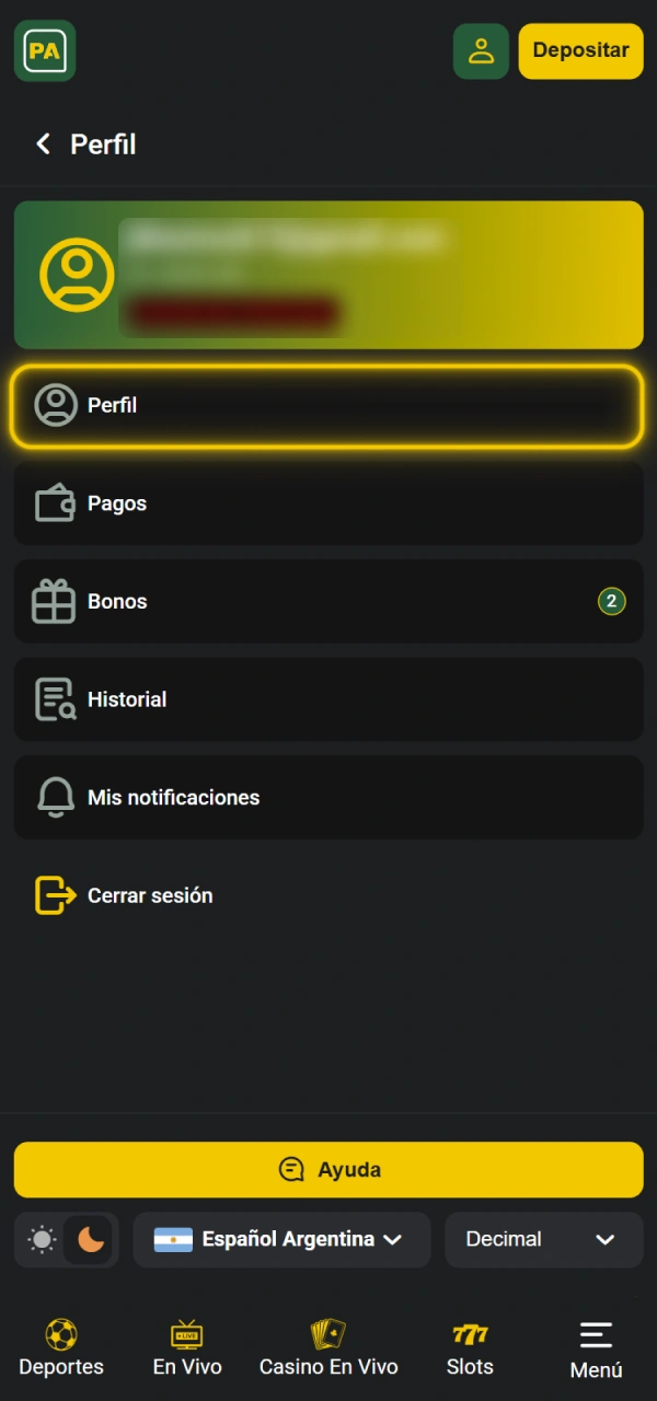 Prepare sus documentos para la verificación de la Pampas Argentina.
