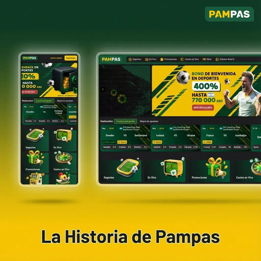 Pampas company headquarters in Buenos Aires, founded by Adrián Marcelo Fernández in 2021 for Argentine online gaming market