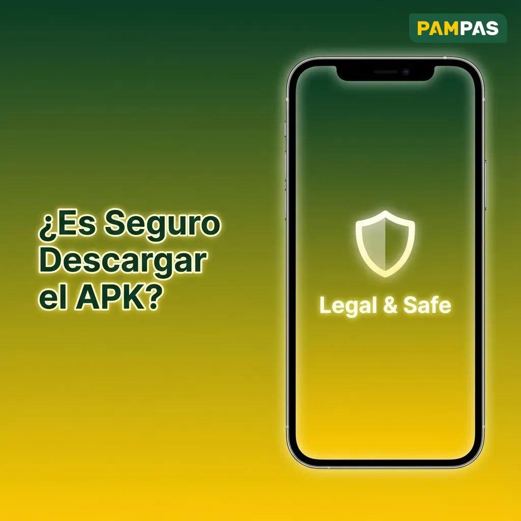 Secure mobile app download with SSL encryption and official gaming license verification badge