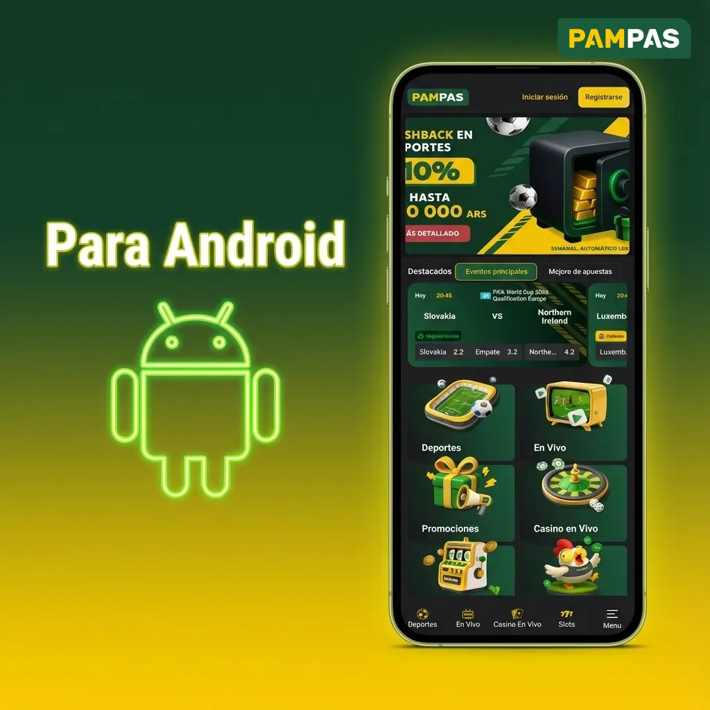Android casino app installation guide showing APK download and setup steps for phones and tablets